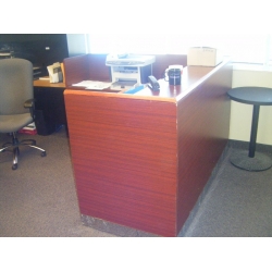  Deep Cherry Reception Suite with LH Run Off & Counter